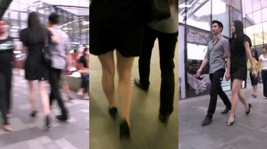 商业街一路跟踪抄底多位极品高跟美少妇各种极品骚内让人目不暇接 (4)